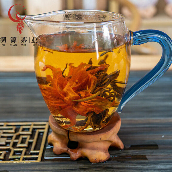 HelloYoung Yunnan Fengqing work black tea handmade dragon pearl small gold ball Dian Hong