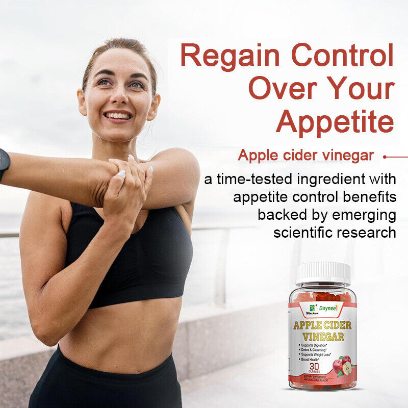 Slim Detox Weight Loss Apple Cider Fit Keto ACV 30 Gummies