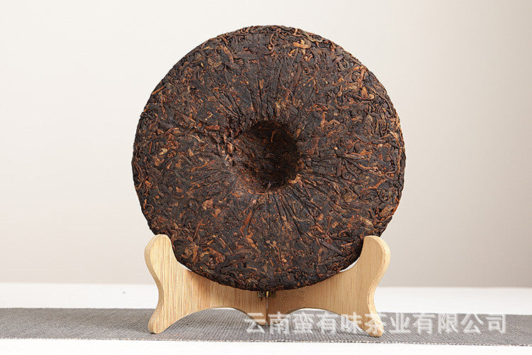 357g Banzhang Old Tree Cake Puerh Ripe Tea Yunnan Puerh Tea