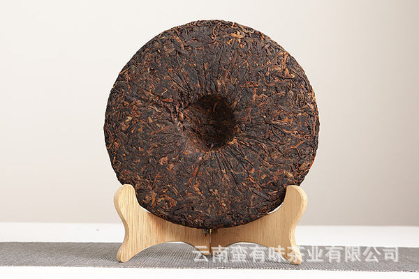 357g Banzhang Old Tree Cake Puerh Ripe Tea Yunnan Puerh Tea