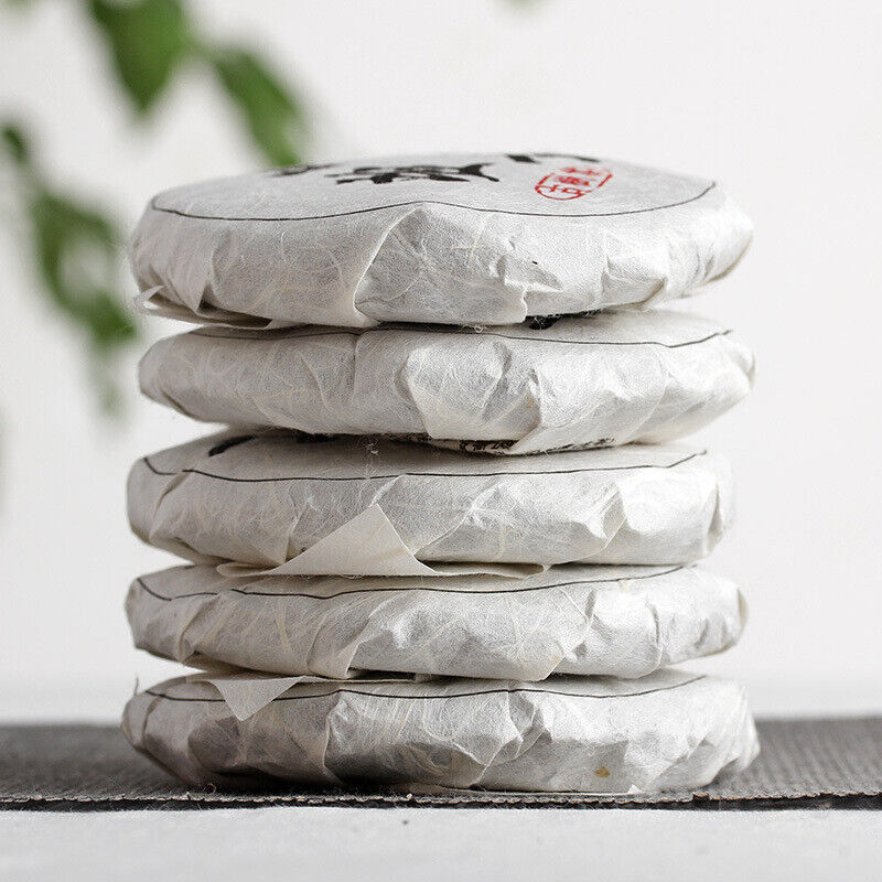 HelloYoung 50g Yunnan Pu'er Tea Banzhang Raw Tea Cake Old Tree Tea Raw Tea Small Cake Tea