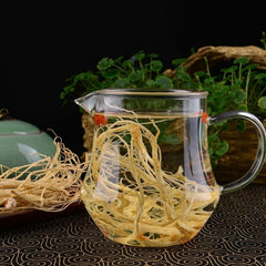 HelloYoung Ren Sen Xu Natural Ginseng Roots Naturally Dried Ginseng Healthy Herbal Tea 250g