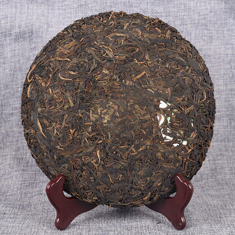 HelloYoung Pu'er Tea Raw Tea Cake 400g Old Tea Tree Tea Cake Healthy Drink