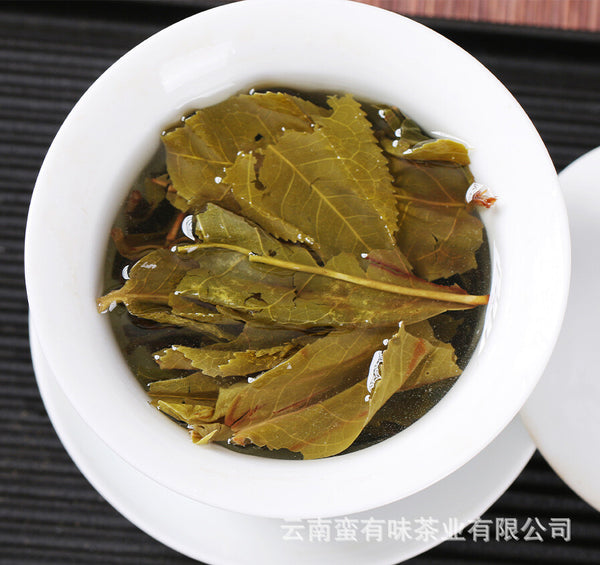 250g Xigui Gold Leaf Raw Brick Old Tree Raw Puerh Tea Brick Yunnan Puerh Tea
