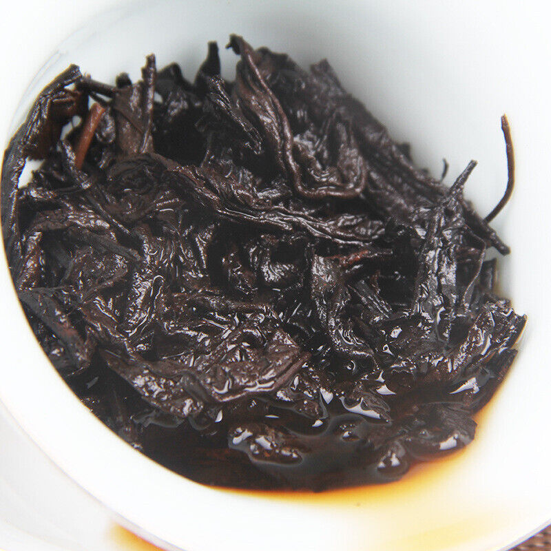 HelloYoung 200g Top Pu'er Tea Cooked Tea Brick Chen Lao Cha Material Chen Xiang Lao Tea