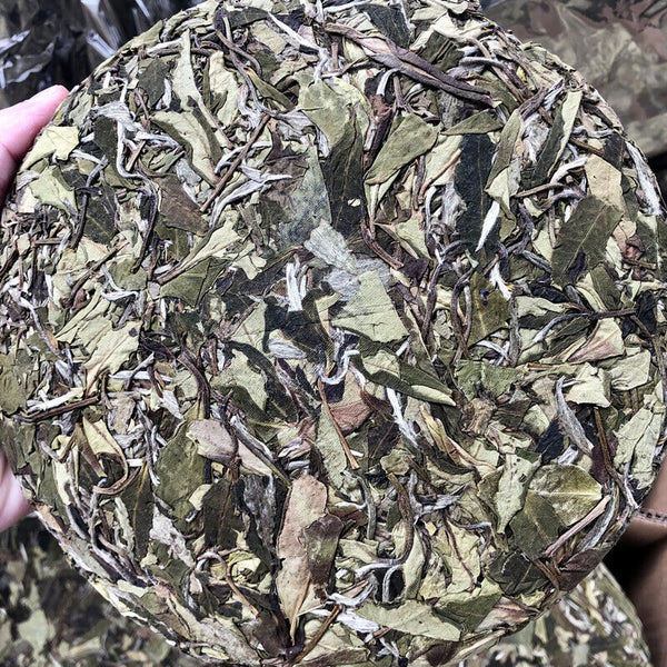 HelloYoung White Tea Barren Mountain Sun Tea Cake White Peony Tea Spring Tea Cake 350g