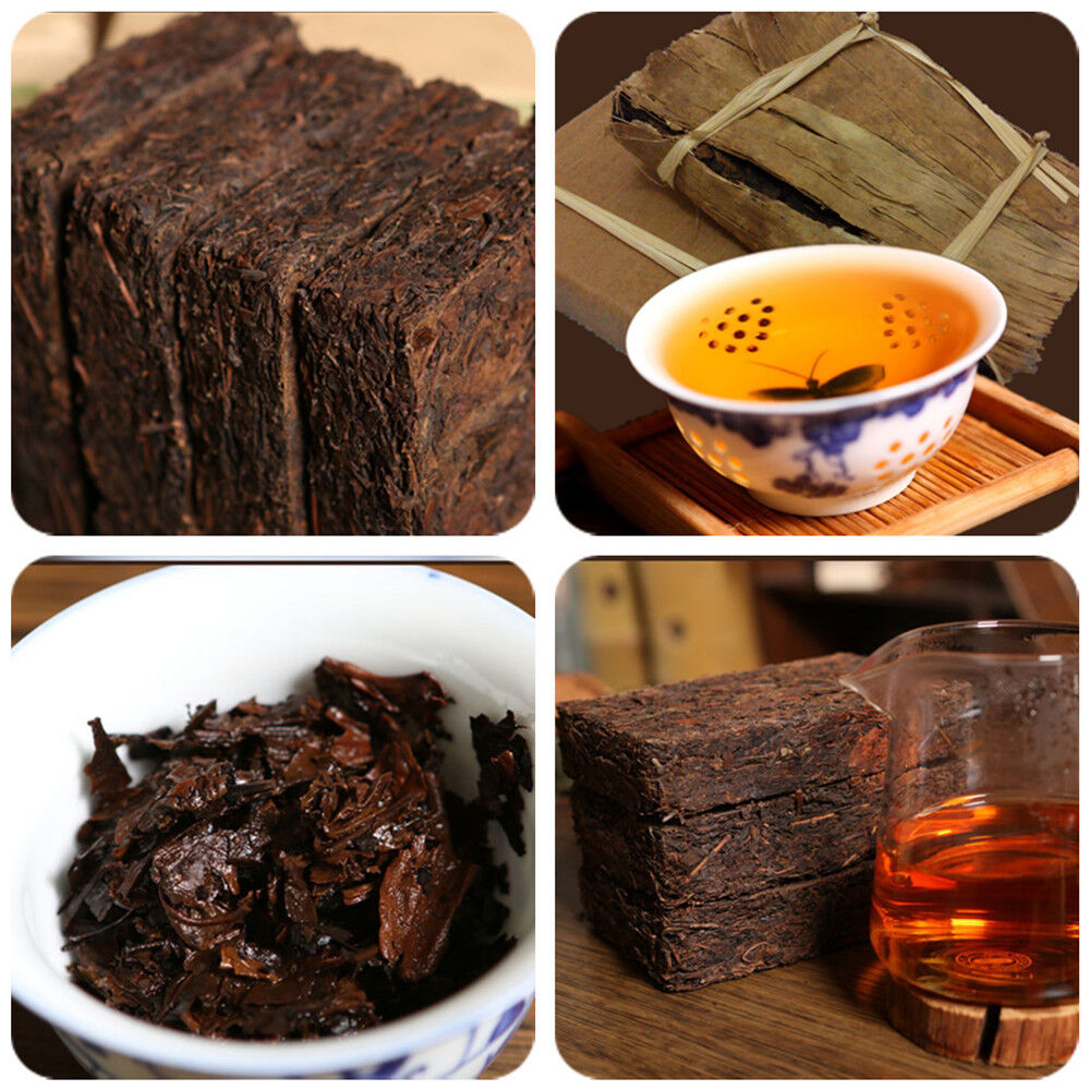 250g Ripe PuEr Tea Tree High Quality Yunnan Pu'er Puerh Tea Black Tea Brick