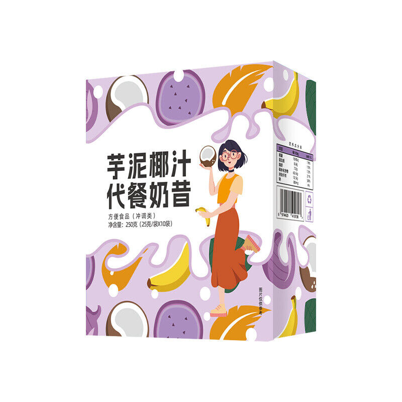 Taro Puree Coconut Juice Powder Nutritional Instant Meal Substitute Powder 250g Main image