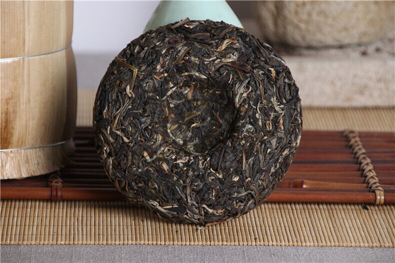HelloYoung 100g Yunnan Pu'er Raw Tea Cake 布朗山帕沙古树100g生茶饼