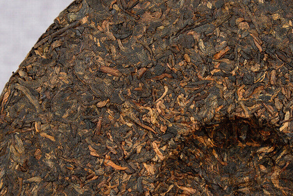 HelloYoung Pu'er Tea Cake Ripe Tea 357g Banzhang Golden Bud Ripe Tea Cake