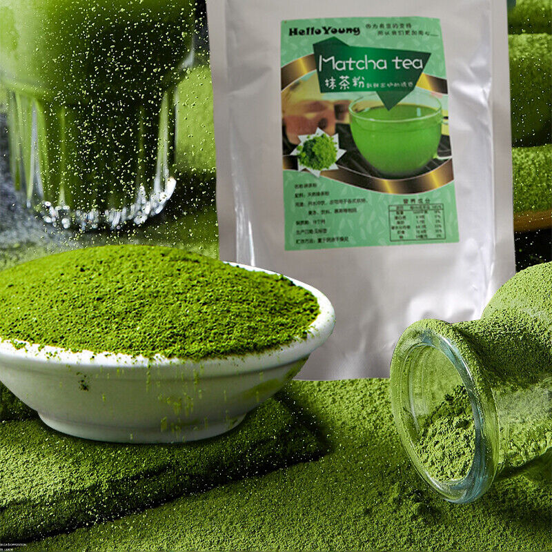 Matcha Ceremonial and Culinary Green Tea Powder Drinks 250g/8.8oz Secondary image