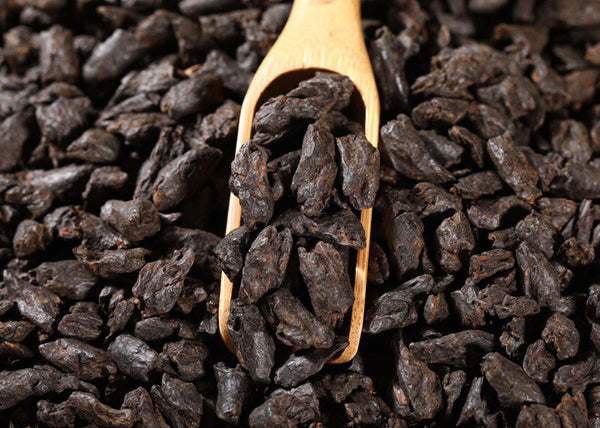 250G Yunnan Pu'er Ripe Tea Glutinous Rice Fragrant Tea Fossil Broken Silver Tea