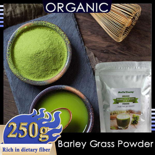 Organic Barley Grass 100%Natural Pure Barley Grass Low Sugar Body Detoxification