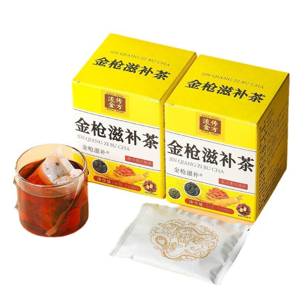 Golden Gun tonic tea ginseng wolfberry tea ginseng health tea man tea