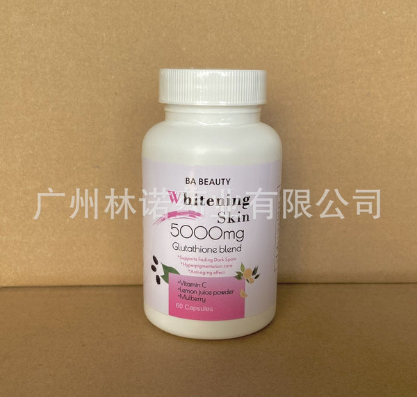Easy toabsorb Whitening Skin 5000mg capsule|L-GLUTATHIONE PILLS-60/120caps
