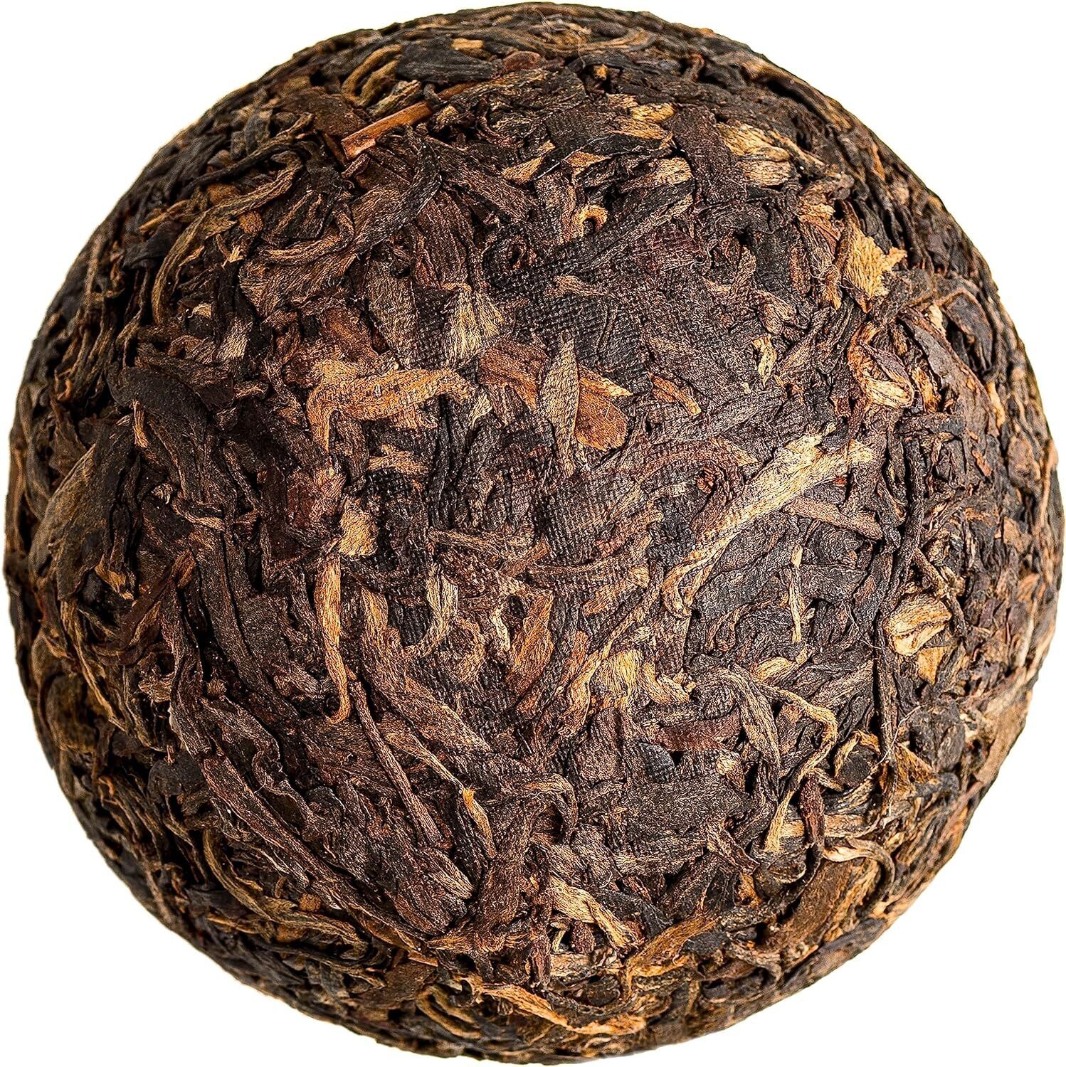 Toucha Pu-erh Tea Yunnan China - TOU Cha Bird Nest Pressed Chinese Puer Tea 100g Main image