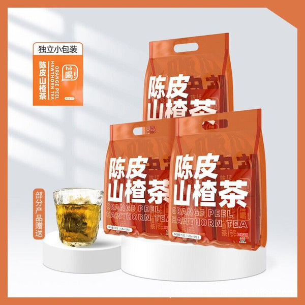 Tangerine Peel Hawthorn Herbal Tea Bags Unisex Health Support Blend