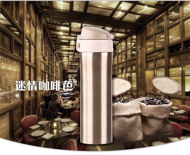 Heat Insulating Bottle Drinkware Portable Cup Thermos cup Stainless Steel Bottle