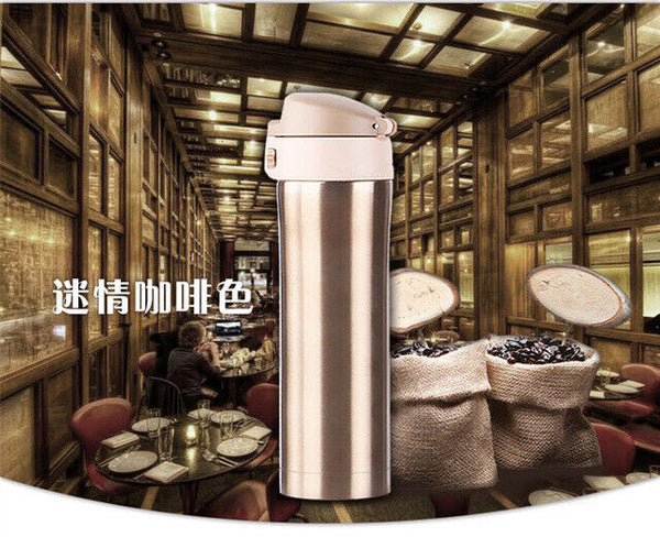 Heat Insulating Bottle Drinkware Portable Cup Thermos cup Stainless Steel Bottle