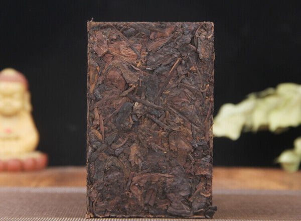 200g Pu'er Tea Made of Aged Raw Materials, Aged Pu'er Tea Bricks Ripe Tea Brick