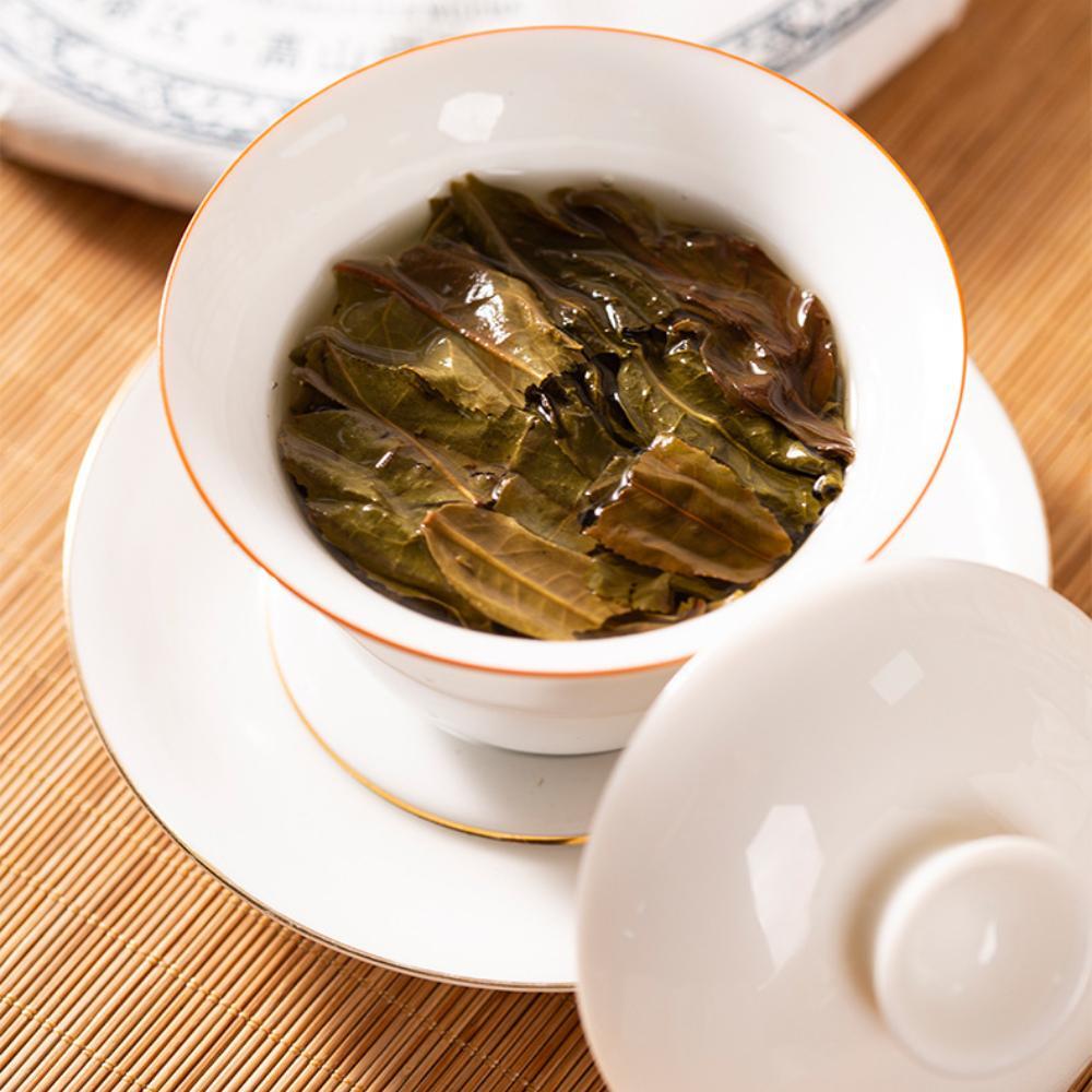 Great Value Yunnan Tea Tree King Pu'er Tea Bao Tang Lao Zhai Raw Tea Cake 357g