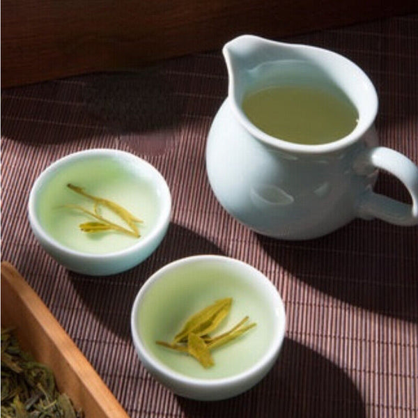 HelloYoung Chinese Long Jing Ecology Green Tea Orginal Dragon Well Loose Leaf Tea Gift Tea