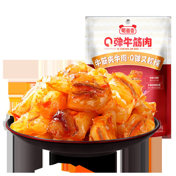 100g Chewy Snack Stewed Meat  Q Elastic Beef Tendon Soft