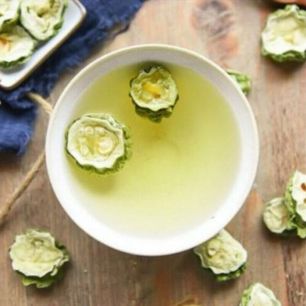 HelloYoung 500g Dried Bitter Gourd Tea Top Grade Slice Squash Momordica Charantia Herbs Tea