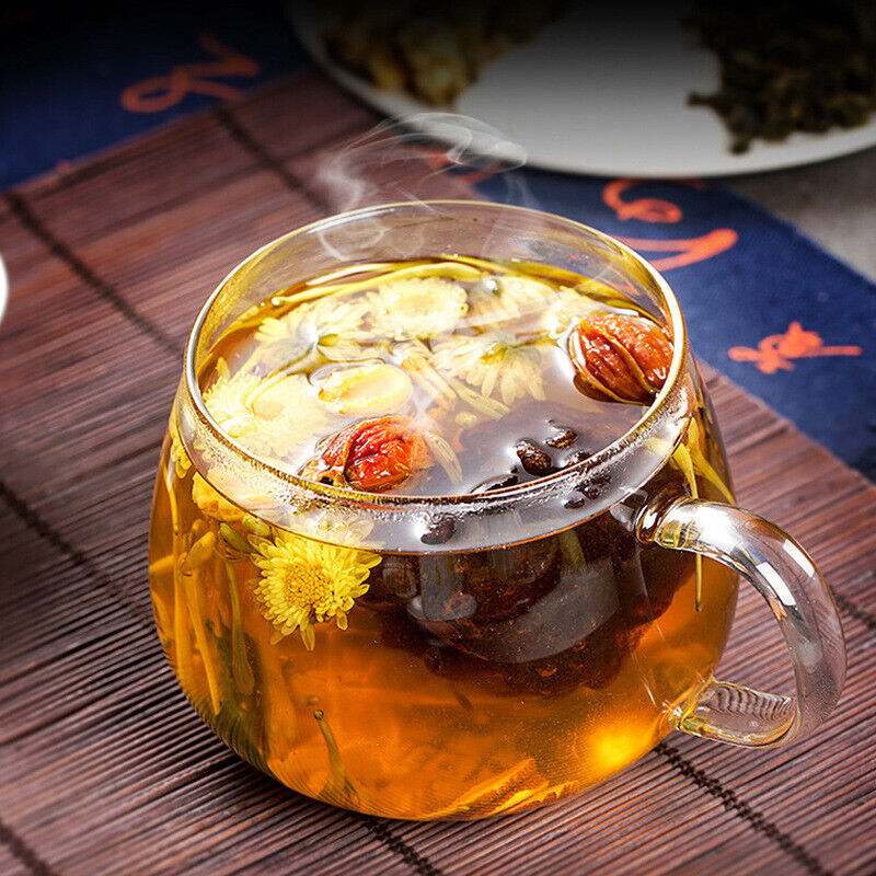 Herbal Comfort Tea with Loquat Licorice Chrysanthemum and Radish Seed Secondary image