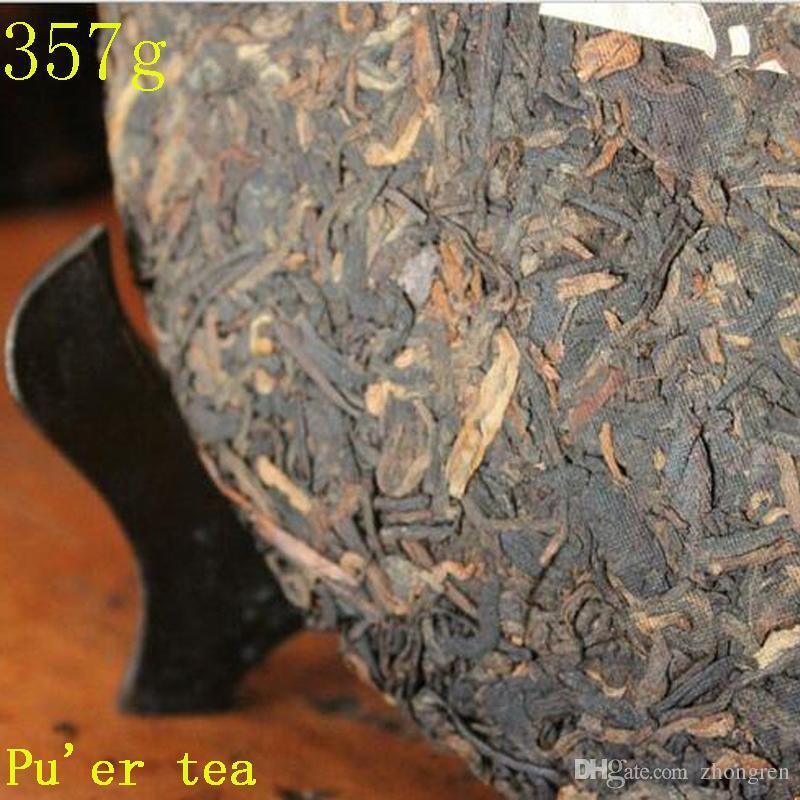 HelloYoung Ripe Tea Oldest Old Puer Tea, Dull Red Sweet Honey Puerh Tea Old Puerh Tea 357g