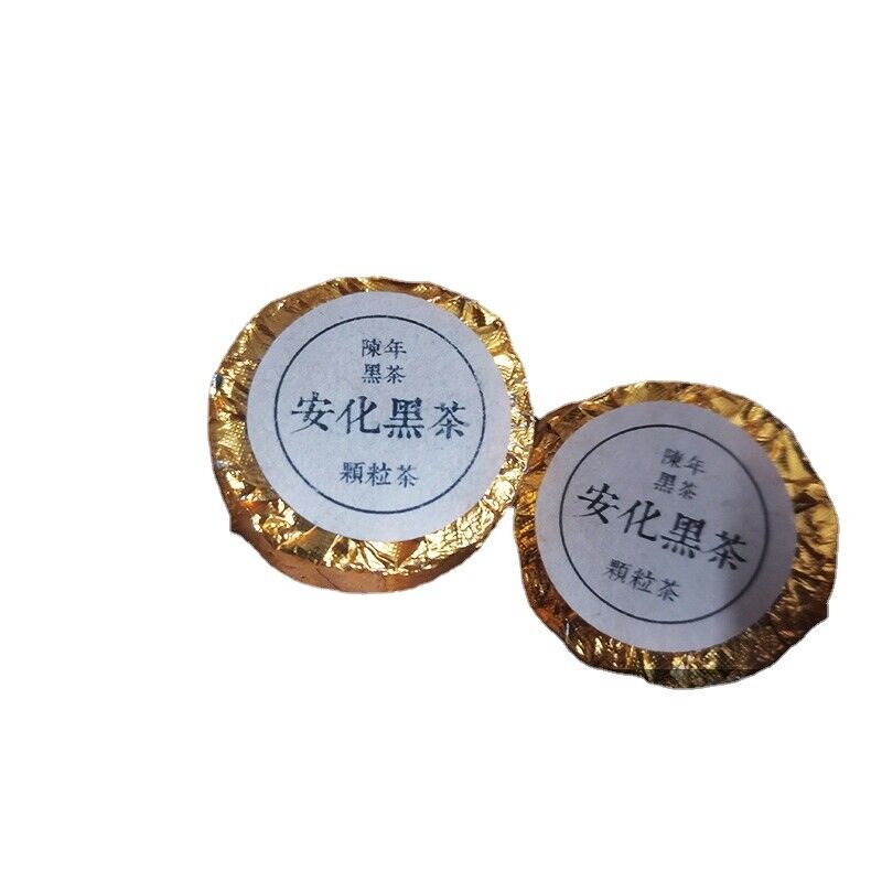 HelloYoung 500g Aged Golden Coin Tea Hunan Anhua Black Tea Golden Flower Black Tea Granules Secondary image