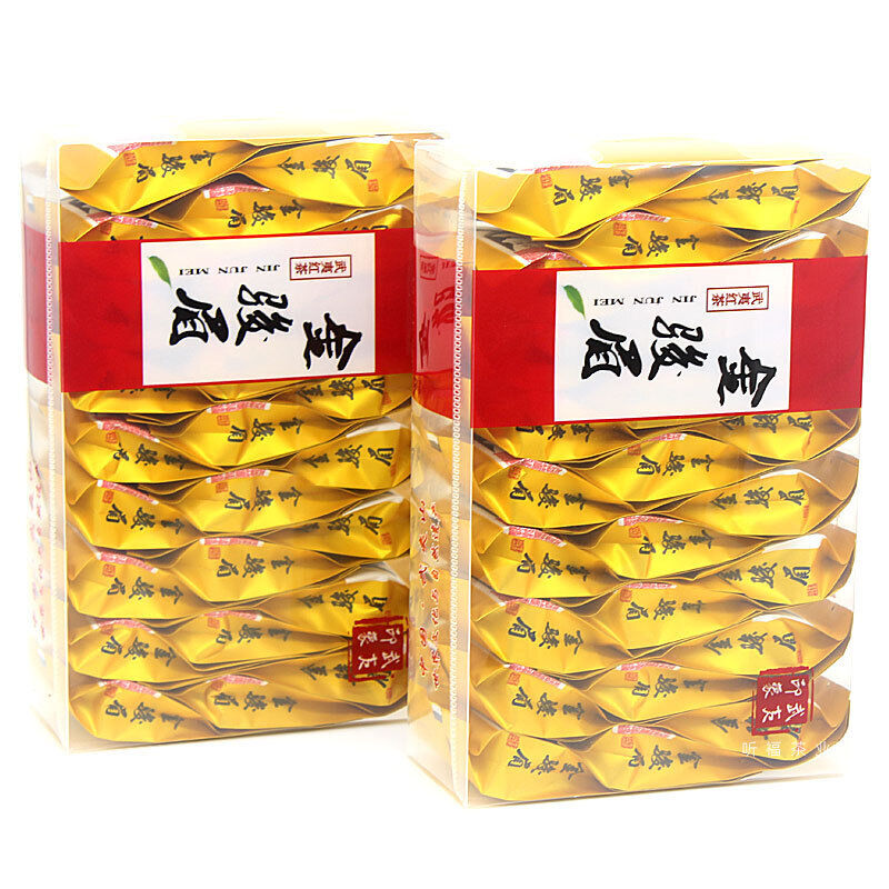 HelloYoung Jinjunmei Black Tea Strong Aroma Tea Boxed 25 Small Packs Spring Tea 125g
