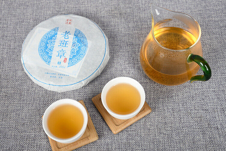 HelloYoung Yunnan Pu'er Tea 200g Lao Ban Zhang Raw Tea Ancient Tea Tree Raw Tea