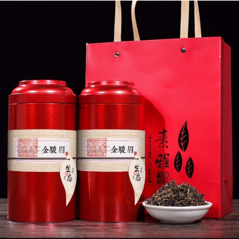 NewOrganic Jin Jun Mei Jinjunmei Golden Eyebrow 500g Wuyi Black Tea Secondary image
