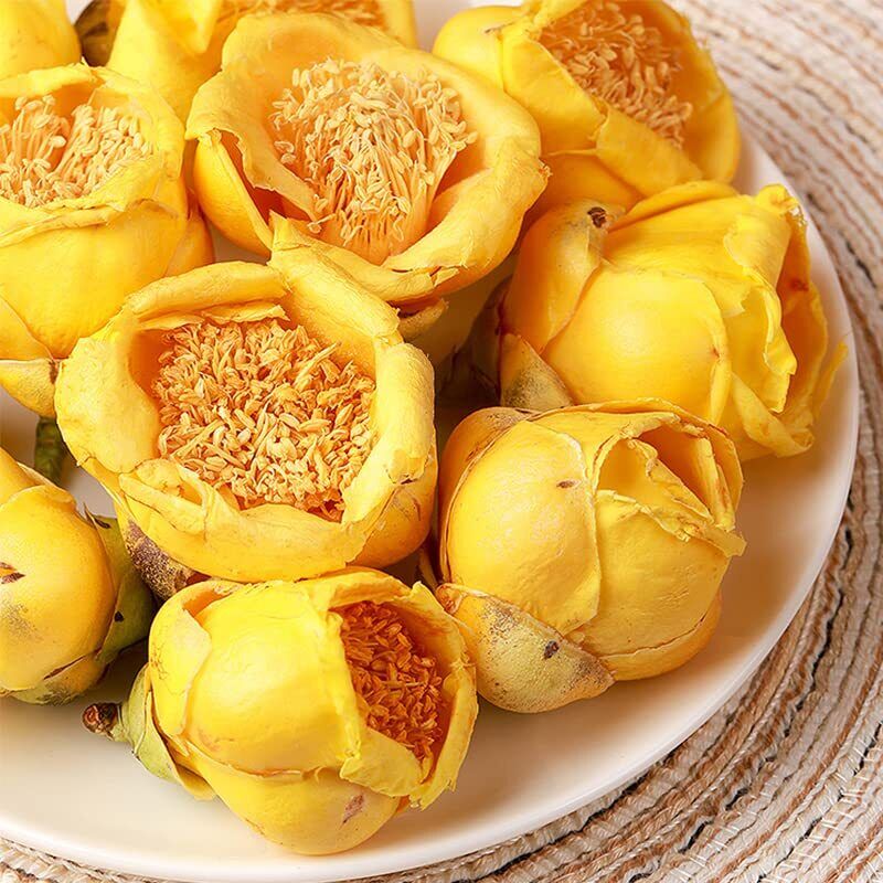 Golden Camellia Authentic Camellia Tea Fangcheng Specialty Flower Tea 3.53oz金花茶