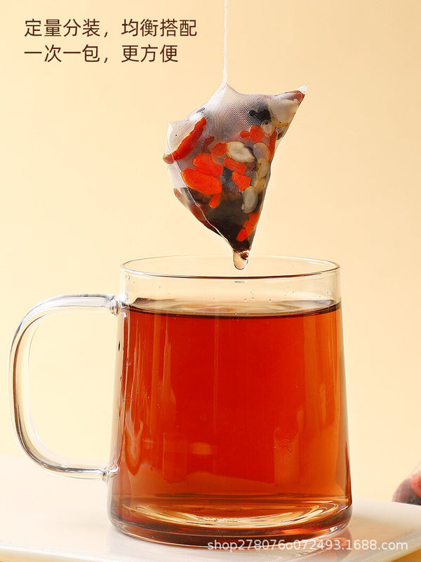 Ginseng Goji Berry Tea – With Mulberry and Longan, Herbal Blend