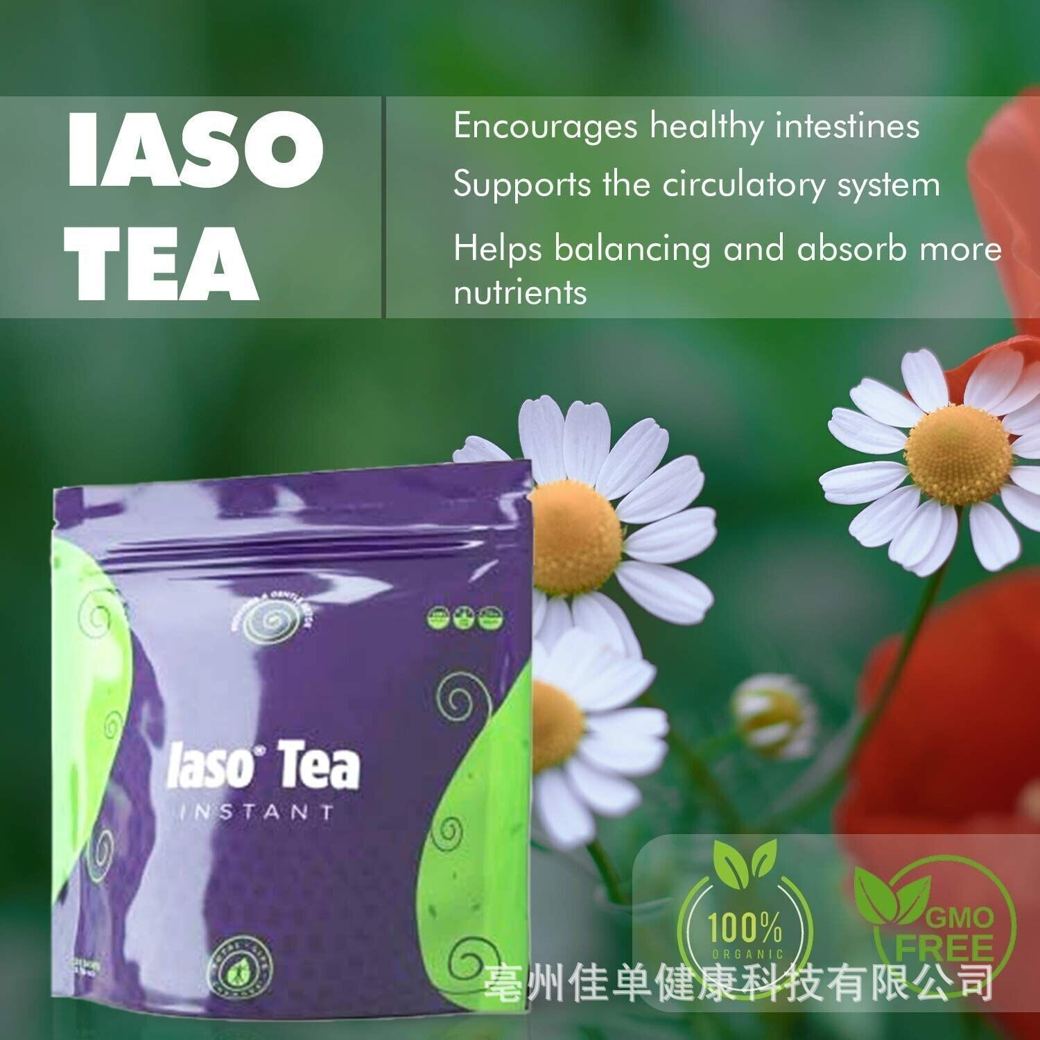 IASO INSTANT Beauty Slim Fit Flat Detox Tea - Instant Tea