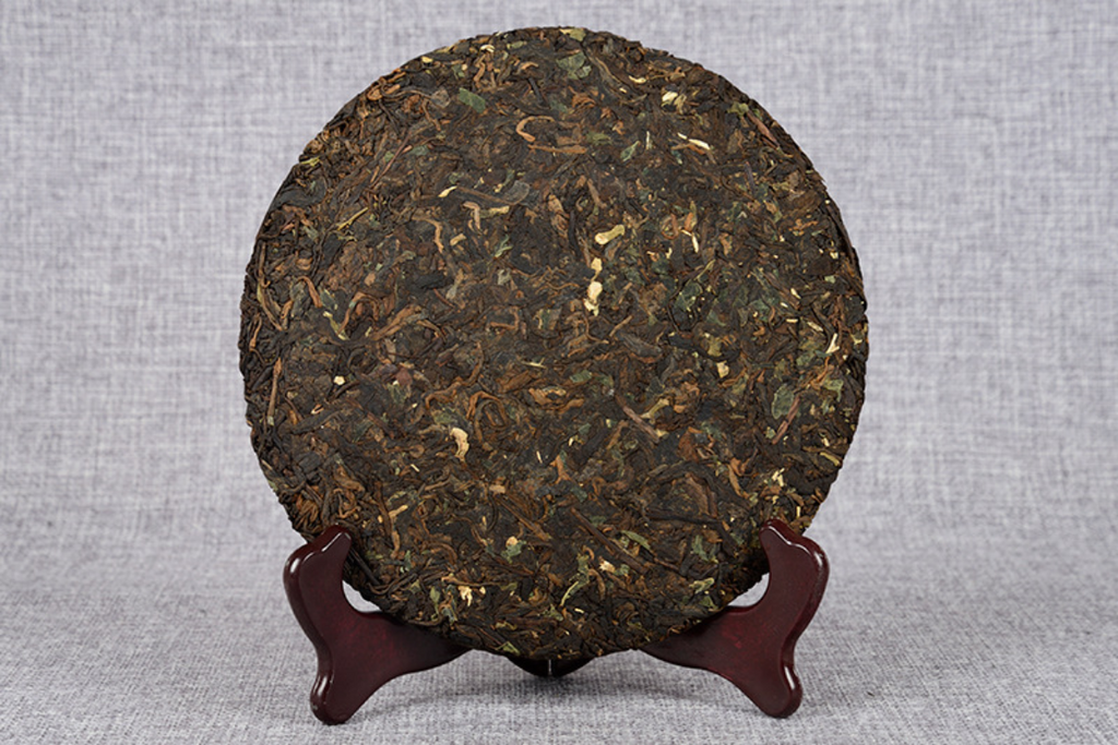HelloYoung 357g Yunnan Pu-erh Ripe Tea Cake Gnocchi Seven Cakes Ripe Tea Cake Pu-erh Cake