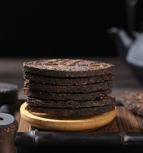 HelloYoung Yunnan Pu'er Golden Leaf Menghai Ripe Tea 500g Ripe Tea Golden Leaf