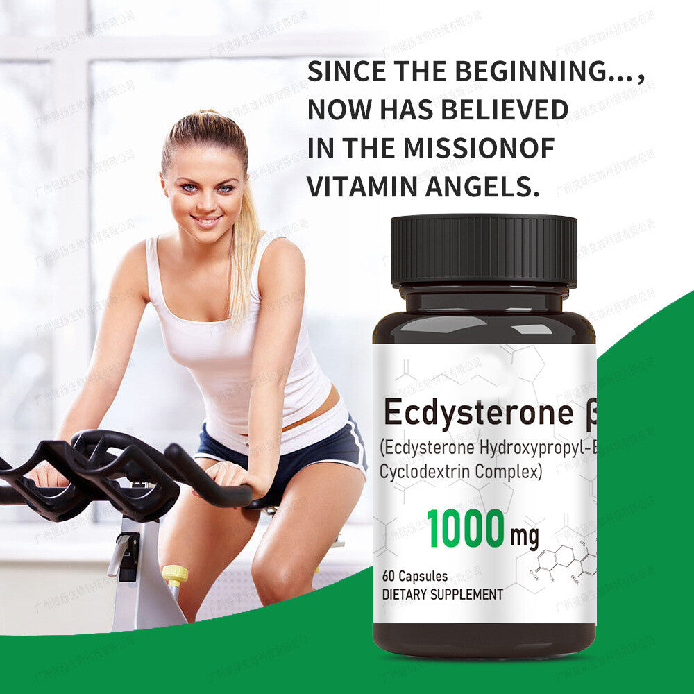 100% Natural Ecdysterone Capsules Health Care 60 Capsules Main image