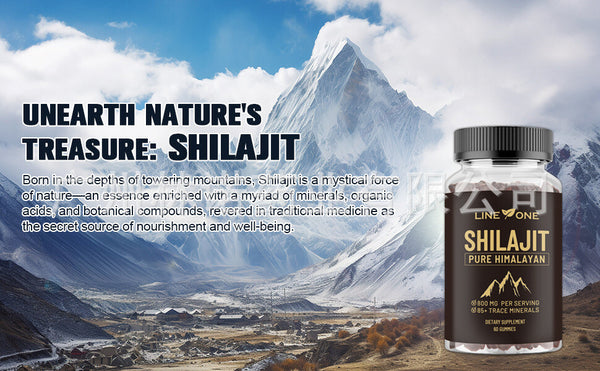 SHilajit Pure Himalayan Gummies-800mg High Ptency|60 Count