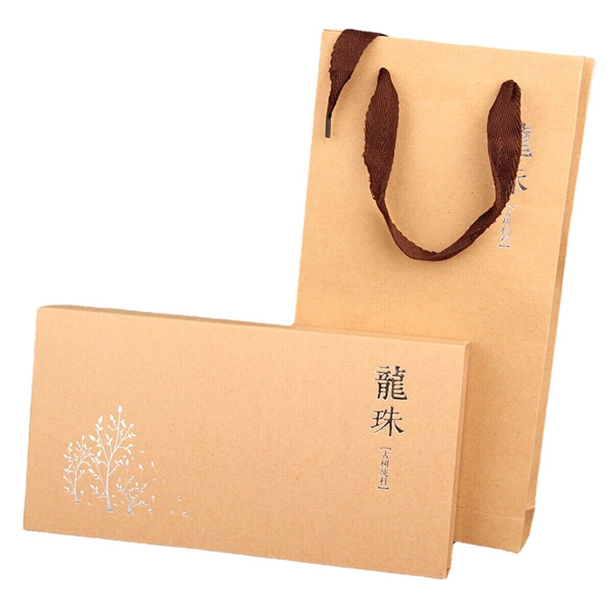 HelloYoung 220g Ripe Pu erh Tea Handmade Dragon Ball Old Tree Spring Palace Cooked Puer Tea