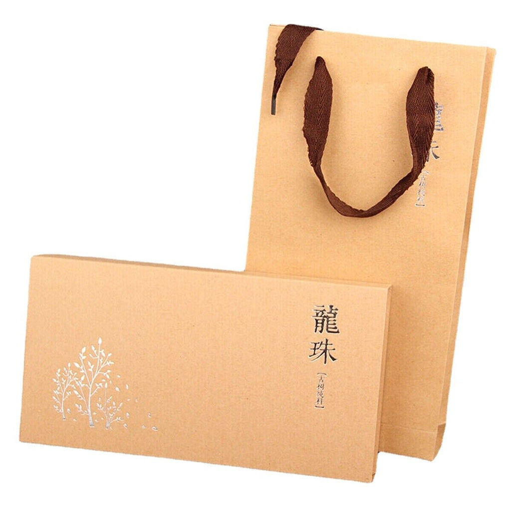 HelloYoung 220g Ripe Pu erh Tea Handmade Dragon Ball Old Tree Spring Palace Cooked Puer Tea