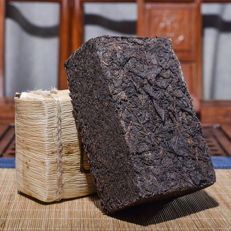cooked tea brick tea Icelandic ancient tree cooked tea brick 500g Pu'er tea Secondary image