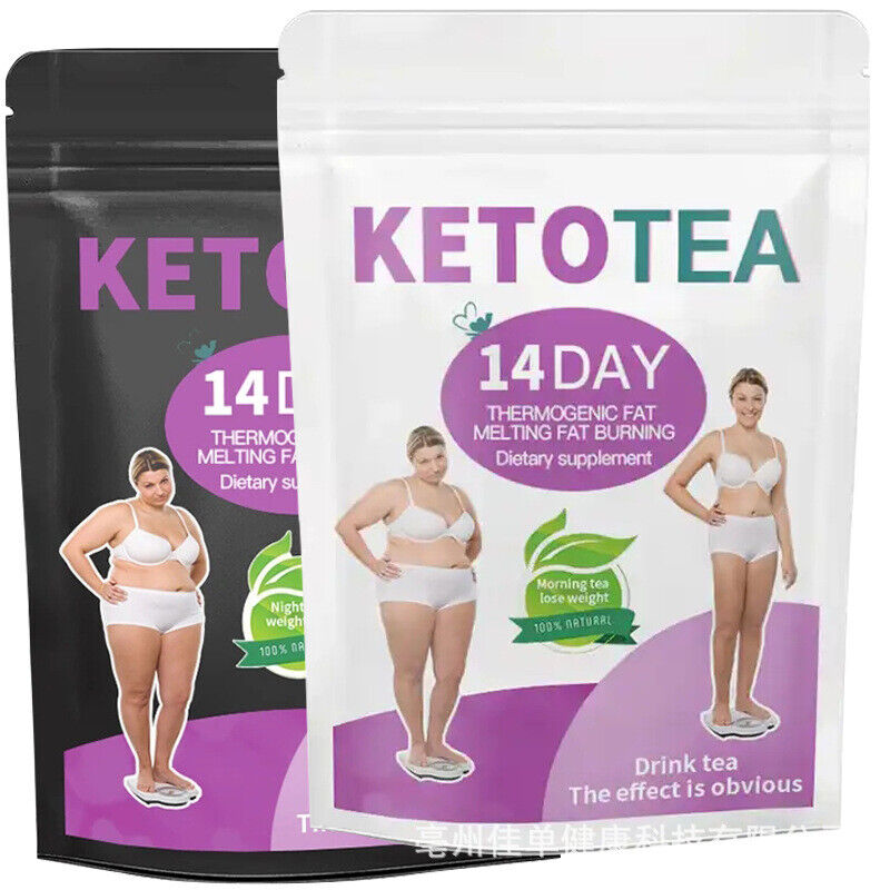 KETO TEA 14 / 28 / 60day Detox Colon Cleanse Fat Burn Weight Loss Tea Health Tea