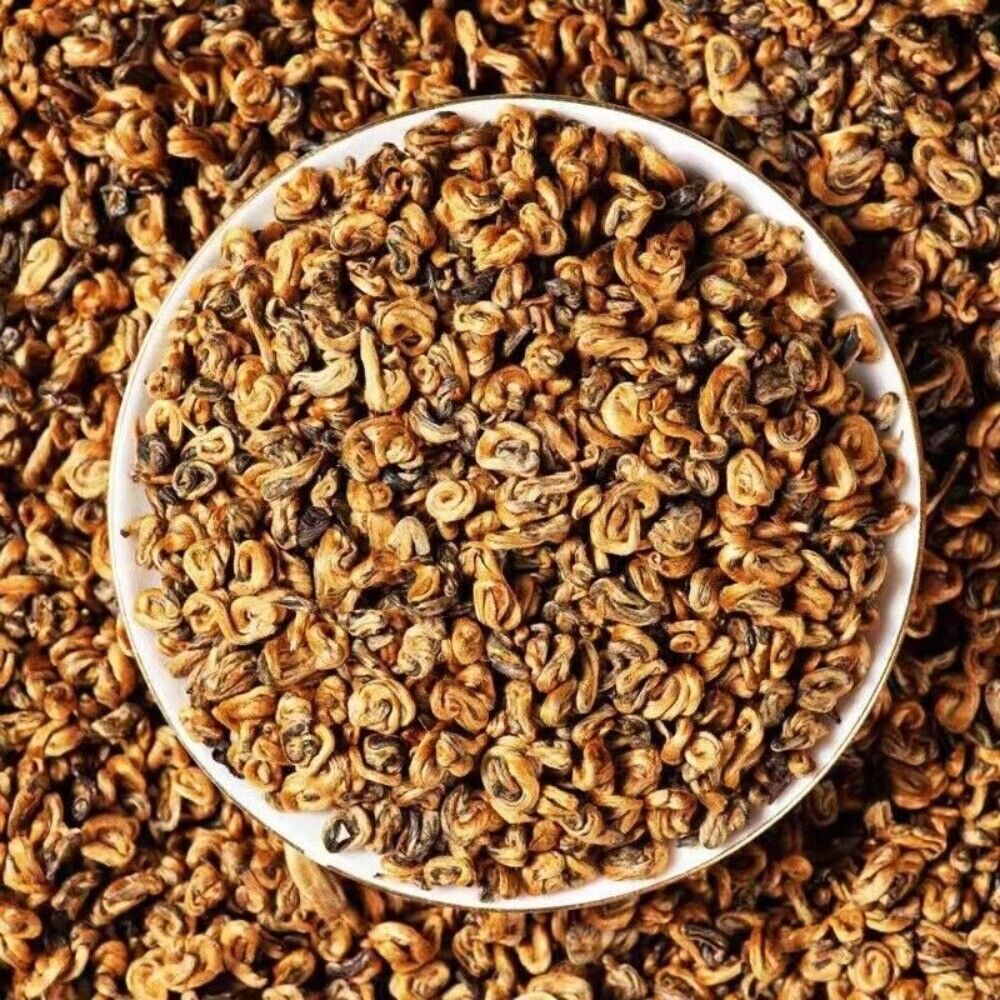2024 Yunnan Dianhong Jinluo Black Tea 500g Fengqing Premium Aroma Loose Main image