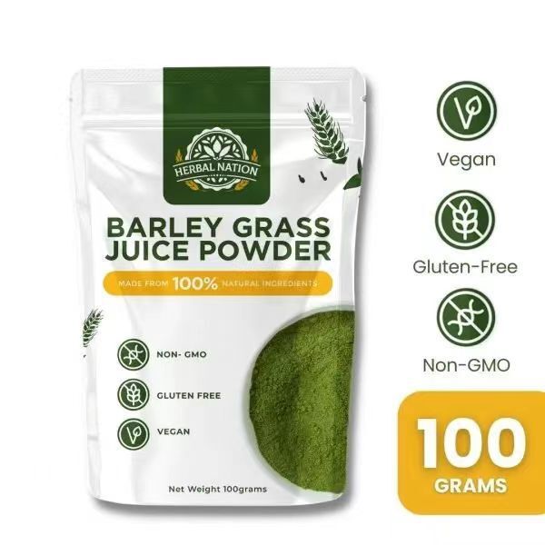 Natural Organic Barley Green Juice Barley Grass Powder 100G Secondary image