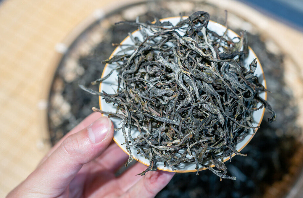 HelloYoung 500g Icelandic Damnuo Ancient Pu-erh Raw Tea Honey Orchid Aroma Sun Green Tea