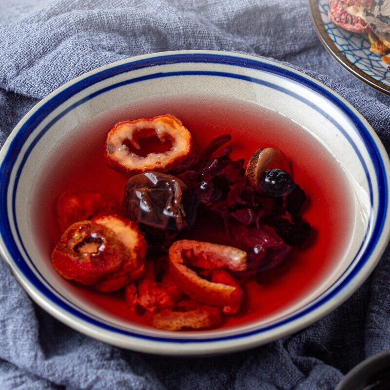 Old Beijing Plum Soup Kit: DIY Summer Drink, Dried Fruits, Herbal Blend