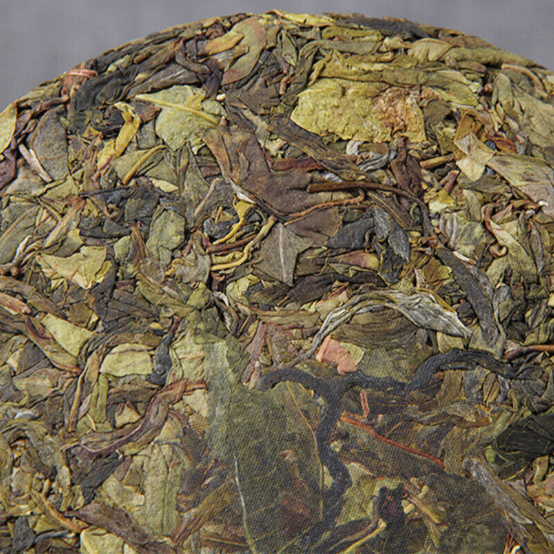 HelloYoung Wuzhai Ancient Tree Gold Leaf Pu'er Tea Huangjinye Top-Grade Cha Tea Cake 357g